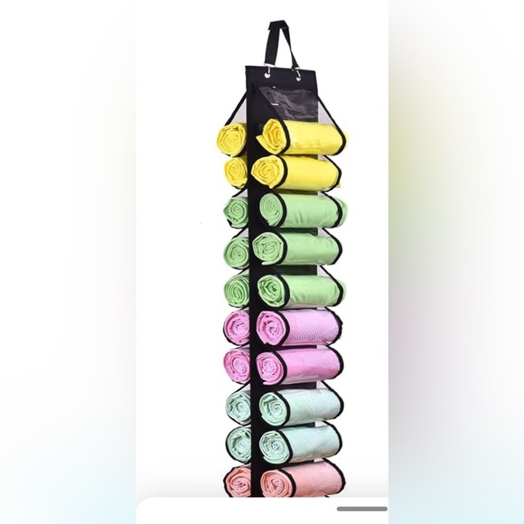 Legging Storage Bag Storage Hanger Can Holds 24 Leggings or Shirts - Picture 1 of 3